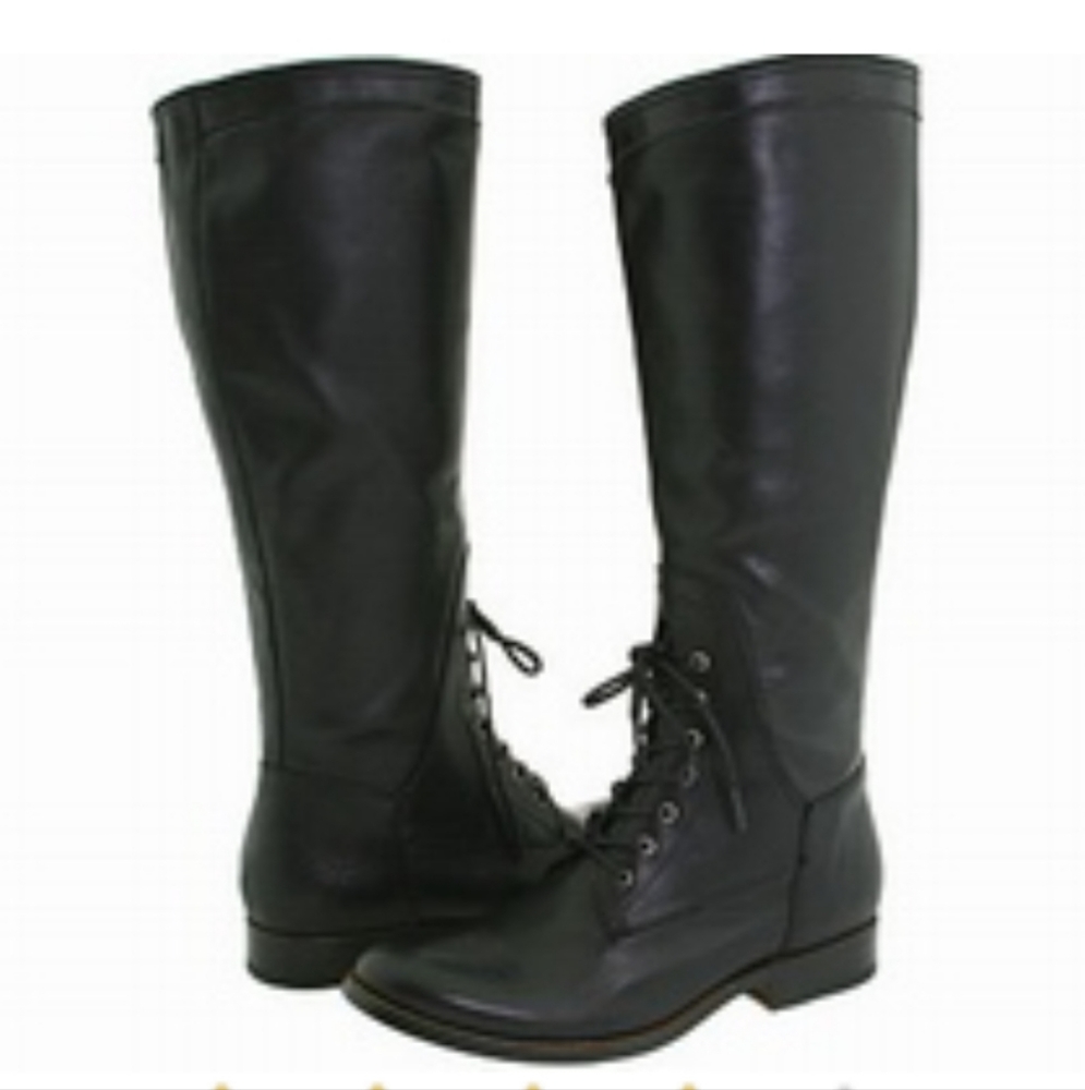 Frye Melissa Tall Riding Lace-Up Boots
